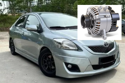 alternator vios