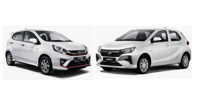 lampu led kereta axia